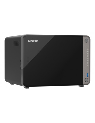 QNAP TS-AI642-8G servidor de almacenamiento NAS Torre Ethernet Negro Cortex-A76