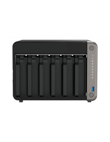 QNAP TS-AI642-8G servidor de almacenamiento NAS Torre Ethernet Negro Cortex-A76