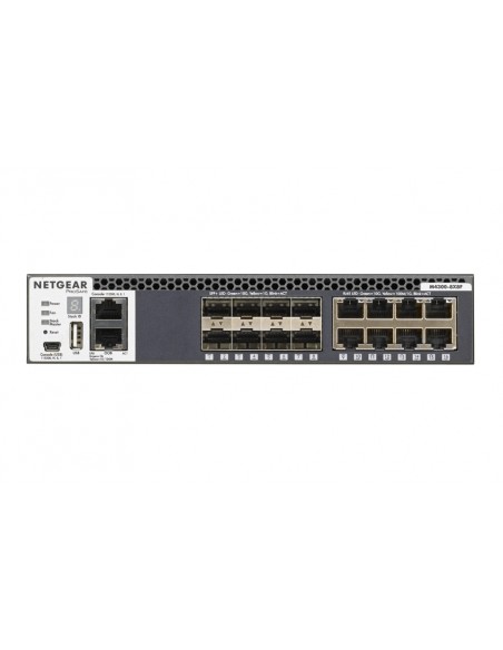 NETGEAR M4300-8X8F Gestionado L3 10G Ethernet (100 1000 10000) 1U Negro