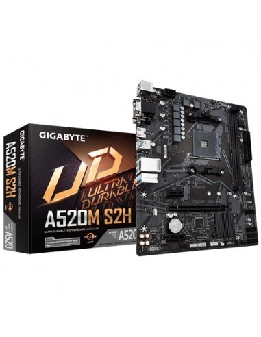 Gigabyte A520M S2H placa base Zócalo AM4 micro ATX