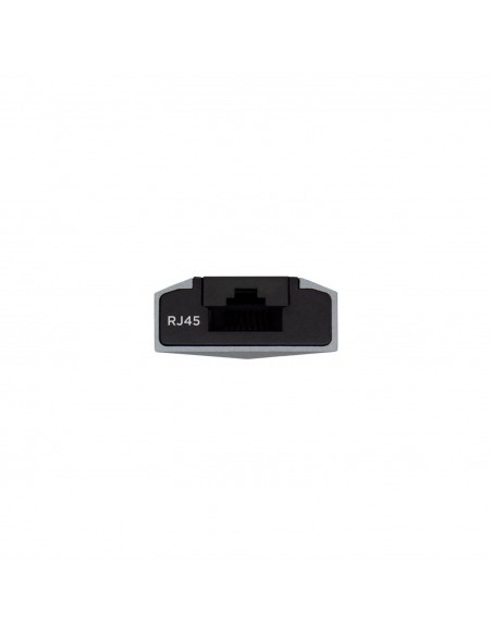 AISENS USB-C dock 5 en 1, USB-C a 1xHDMI, 1xRJ45, 2xUSB, 1xPD, Gris, 15 cm