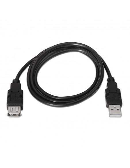 AISENS A101-0015 cable USB 1 m USB 2.0 USB A Negro