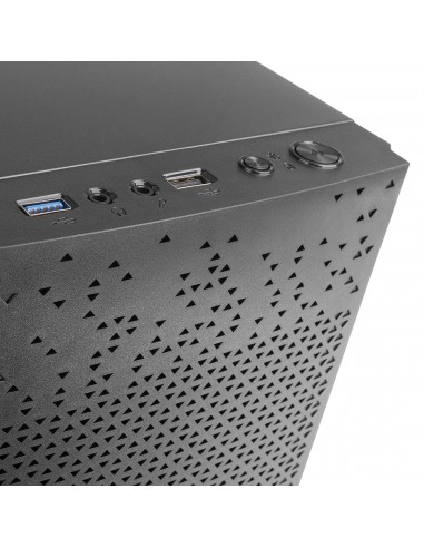 Tacens Anima AC6500 Caja PC Compacta Micro ATX Fuente Alimentación 500W USB 3.0 Negro