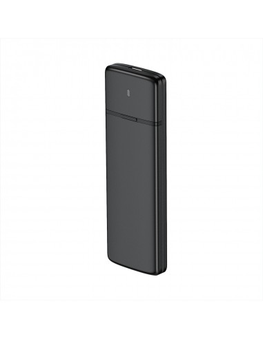 AISENS Caja Externa M.2 (NGFF) ASM2-001B SATA NVME a USB3.1 USB3.2 Gen2, Negra