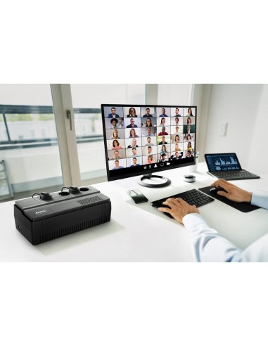 APC BV1000I-GR sistema de alimentación ininterrumpida (UPS) Línea interactiva 1 kVA 600 W 4 salidas AC