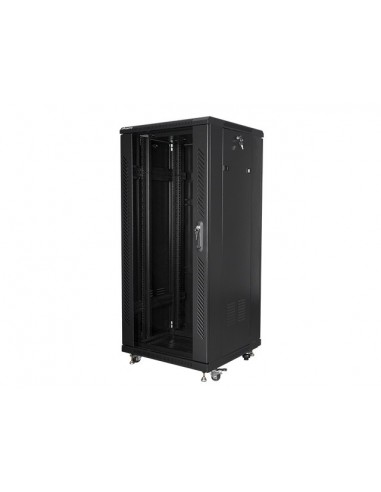 Lanberg FF01-6627-12B armario rack 27U Rack o bastidor independiente Negro