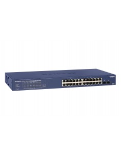 NETGEAR GS724TP Gestionado L2 L3 L4 Gigabit Ethernet (10 100 1000) Energía sobre Ethernet (PoE) 1U Negro, Gris