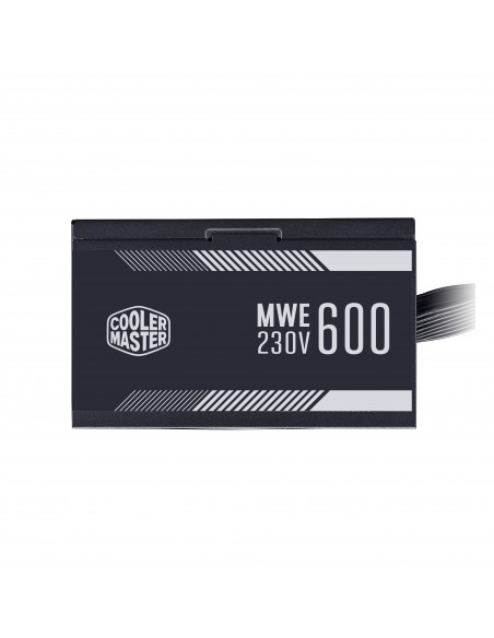 Cooler Master MWE 600 White 230V - V2 unidad de fuente de alimentación 600 W 24-pin ATX ATX Negro