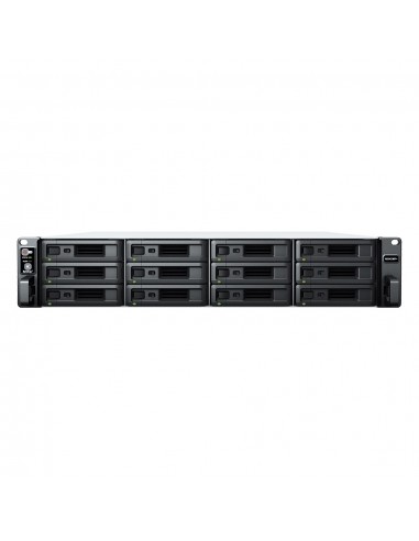 Synology RackStation RS2423+ servidor de almacenamiento NAS Bastidor (2U) Ethernet Negro, Gris V1780B