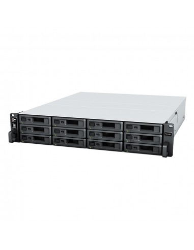 Synology RackStation RS2423+ servidor de almacenamiento NAS Bastidor (2U) Ethernet Negro, Gris V1780B