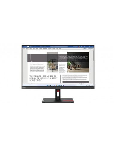 Lenovo ThinkVision S27i-30 LED display 68,6 cm (27") 1920 x 1080 Pixeles Full HD Gris
