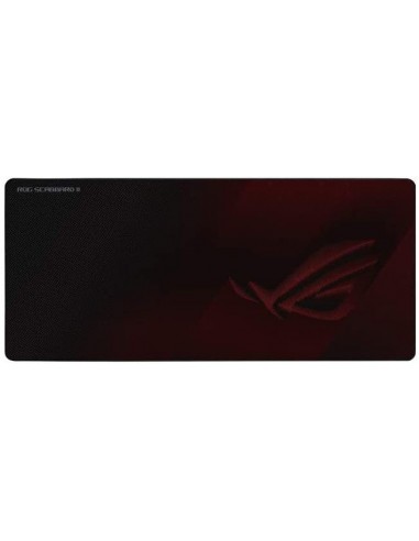 ASUS ROG Strix Scabbard II Alfombrilla de ratón para juegos Negro, Rojo