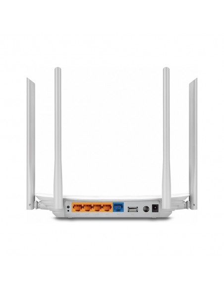 TP-Link AC1200 router inalámbrico Gigabit Ethernet Doble banda (2,4 GHz   5 GHz) Blanco