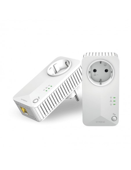 Strong Powerline 600 Duo 600 Mbit s Ethernet Blanco 2 pieza(s)