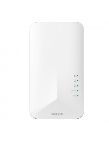 Strong POWERL1000DUOWIFIEUV2 adaptador de red PowerLine 1000 Mbit s Ethernet Wifi Blanco 2 pieza(s)