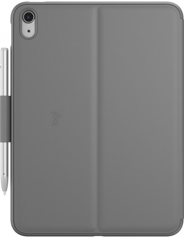 Logitech Slim Folio Gris Bluetooth QWERTY Inglés del Reino Unido