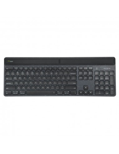 Targus Sustainable Energy Harvesting EcoSmart teclado Bluetooth QWERTY Nórdico Negro