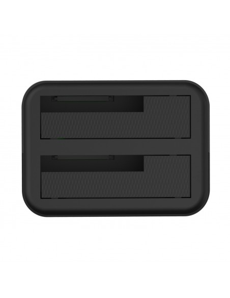 AISENS Estacion De Docking De Doble Bahia ASDS-D01B SATA 2.5 3.5 A USB 3.0 3.1 Gen1, Clone, Negra AISENS Estacion De Docking De Doble Bahia ASDS-D01B SATA 2.5 3.5 A USB 3.0 3.1 Gen1, Clone, Negra