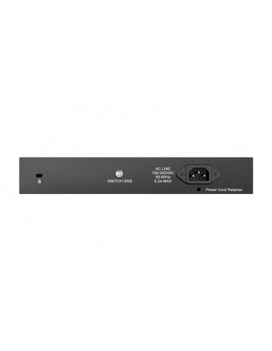 D-Link DGS-1016D switch No administrado Gigabit Ethernet (10 100 1000) 1U Negro, Plata