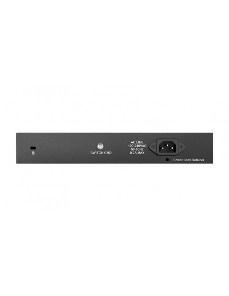 D-Link DGS-1016D switch No administrado Gigabit Ethernet (10 100 1000) 1U Negro, Plata
