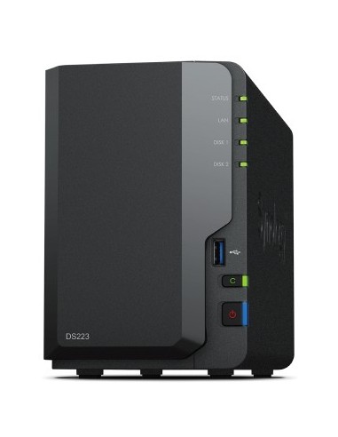 Synology DiskStation DS223 servidor de almacenamiento NAS Escritorio Ethernet RTD1619B