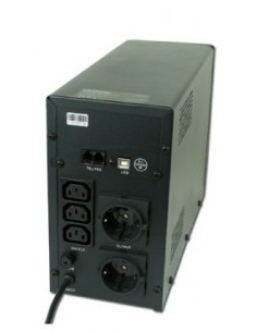 Gembird EG-UPS-034 sistema de alimentación ininterrumpida (UPS) Línea interactiva 1,5 kVA 900 W 3 salidas AC 2
