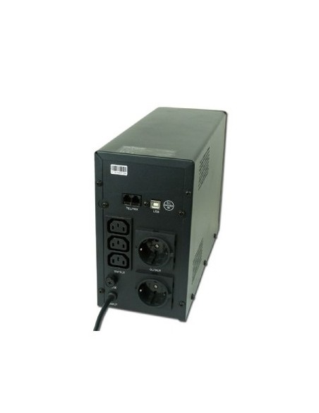 Gembird EG-UPS-034 sistema de alimentación ininterrumpida (UPS) Línea interactiva 1,5 kVA 900 W 3 salidas AC