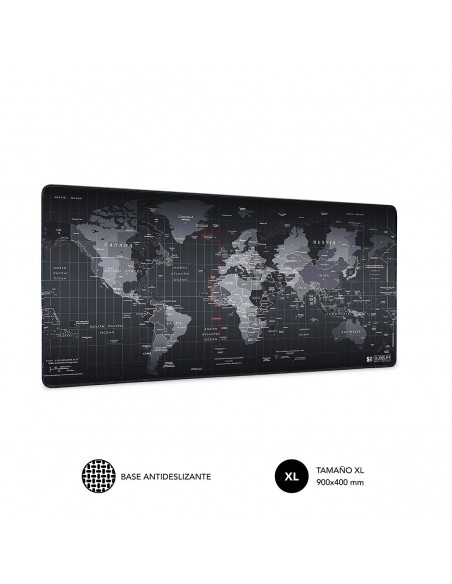 SUBBLIM Alfombrilla Ratón World XL Mouse Pad SUBBLIM Alfombrilla Ratón World XL Mouse Pad