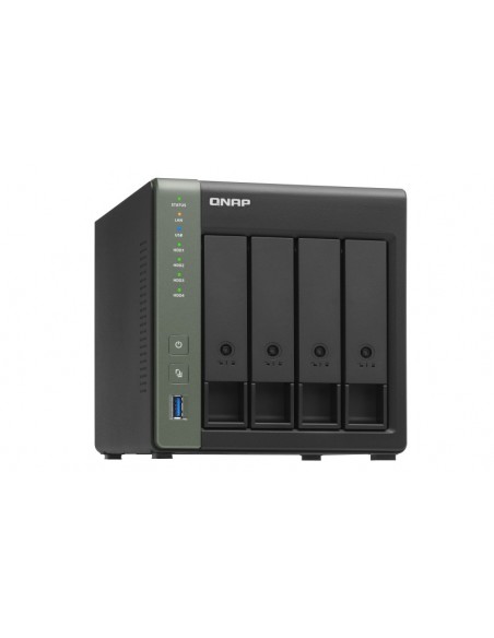 QNAP TS-431KX-2G servidor de almacenamiento NAS Torre Ethernet Negro Alpine AL-214