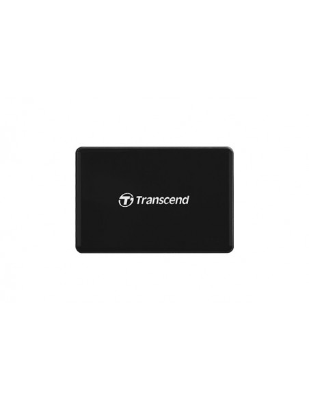 Transcend RDF8 lector de tarjeta MicroUSB Negro