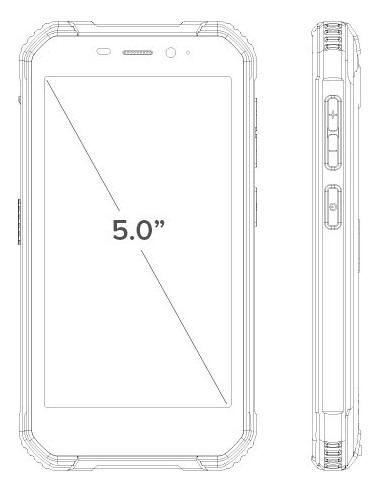 Ulefone Armor X6 12,7 cm (5") SIM doble Android 9.0 3G MicroUSB 2 GB 16 GB 4000 mAh Negro
