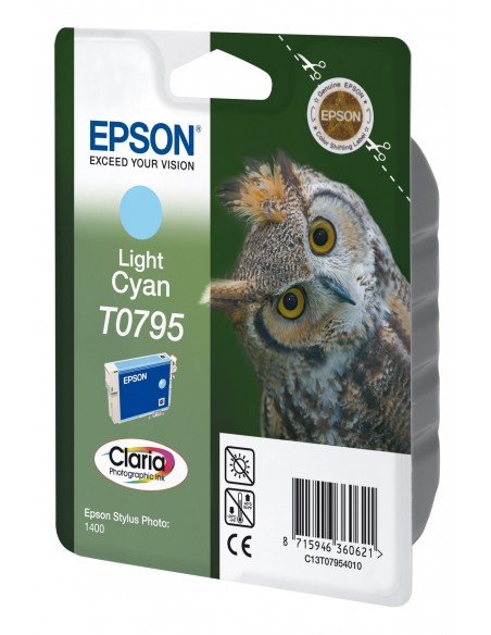 Epson Owl Cartucho T0795 cian claro