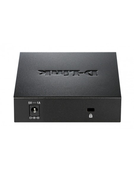 D-Link DGS-105 switch No administrado Negro