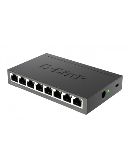 D-Link DGS-108 switch No administrado L2 Gigabit Ethernet (10 100 1000) Negro