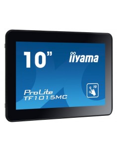 iiyama TF1015MC-B2 pantalla de señalización 25,6 cm (10.1") LED 450 cd   m² WXGA Negro Pantalla táctil