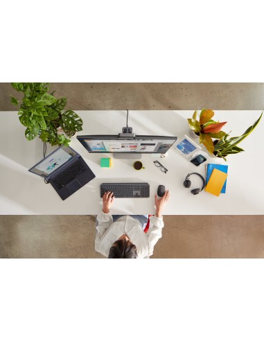 Logitech Mx Keys For Business teclado Bluetooth Alemán Grafito