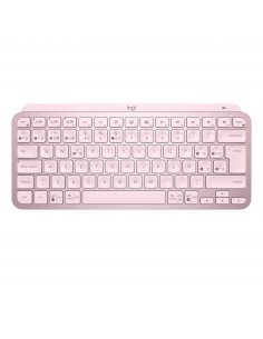 Logitech MX Keys Mini teclado RF Wireless + Bluetooth QWERTY Español Rosa 2