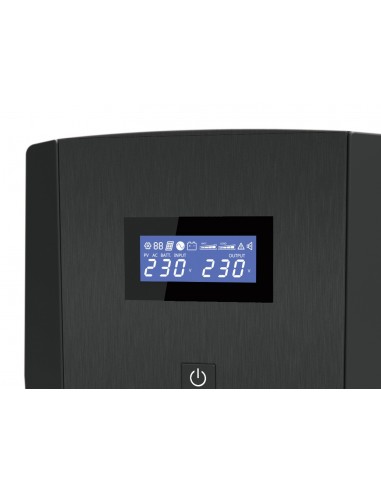 Conceptronic ZEUS03EM sistema de alimentación ininterrumpida (UPS) Línea interactiva 1,2 kVA 720 W 5 salidas AC