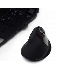 Ewent Ratón inalámbrico y ergonómico