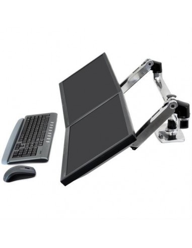 Ergotron LX Series 45-245-026 soporte para monitor 68,6 cm (27") Plata Escritorio