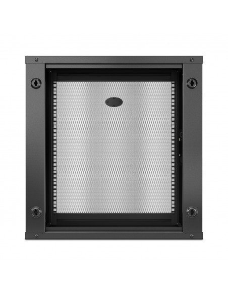 APC NetShelter WX 12U Single Hinged Wall-mount Enclosure 600mm Deep Bastidor de pared Negro