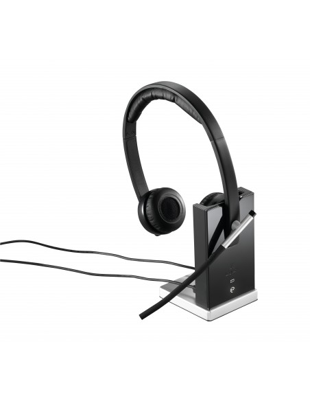 Logitech Wireless Headset Dual H820e Auriculares Inalámbrico Diadema Oficina Centro de llamadas Negro