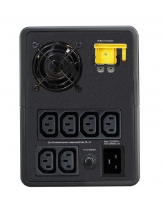 APC Easy UPS sistema de alimentación ininterrumpida (UPS) Línea interactiva 2,2 kVA 1200 W 6 salidas AC 2