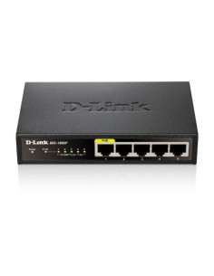 D-Link DES-1005P switch No administrado Energía sobre Ethernet (PoE) Negro