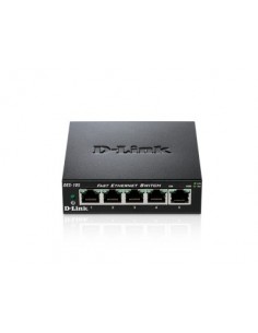 D-Link DES-105 switch No administrado Negro 2