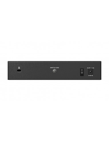 D-Link DGS-1008P switch No administrado Gigabit Ethernet (10 100 1000) Energía sobre Ethernet (PoE) Negro