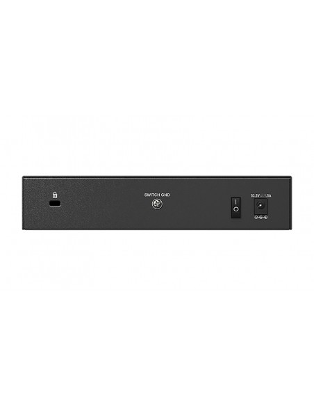 D-Link DGS-1008P switch No administrado Gigabit Ethernet (10 100 1000) Energía sobre Ethernet (PoE) Negro