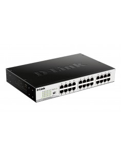 D-Link DGS-1024D switch No administrado Gigabit Ethernet (10 100 1000) 1U Negro, Plata 2