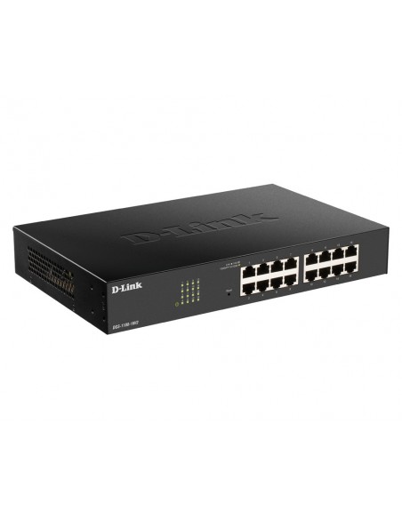 D-Link DGS-1100-24PV2 switch Gestionado L2 Gigabit Ethernet (10 100 1000) Energía sobre Ethernet (PoE) Negro