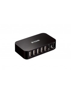 D-Link DUB-H7 USB 2.0 Type-B 480 Mbit s Negro 2